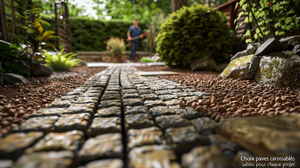 Choix de pavés carrossables pour chaque projet